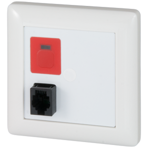 Ruftaster mit Nebensteckkontakt, UP, RTN-IP